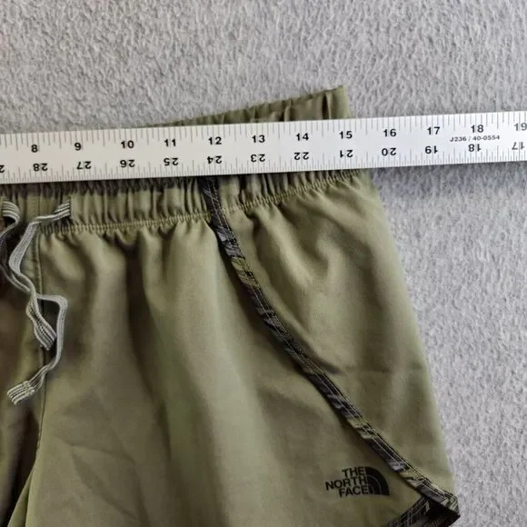 The North Face Shorts Womens M Green Class V Hiking Trails Trekking Climbing - Picture 6 of 15